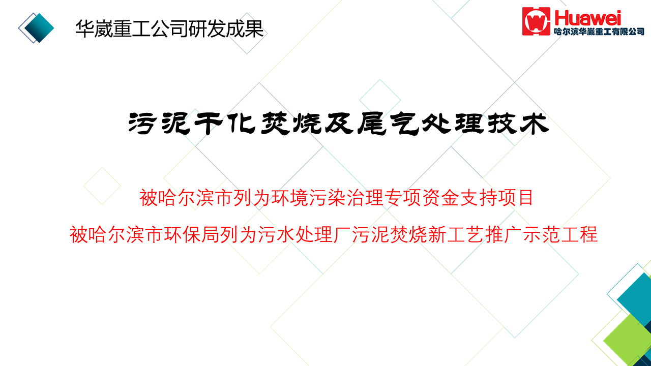 污泥干化焚燒技術(shù)介紹